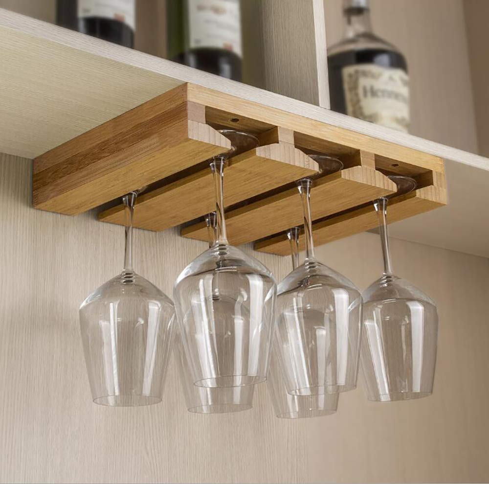 1-Pack Bamboo Wine Glass Rack-03