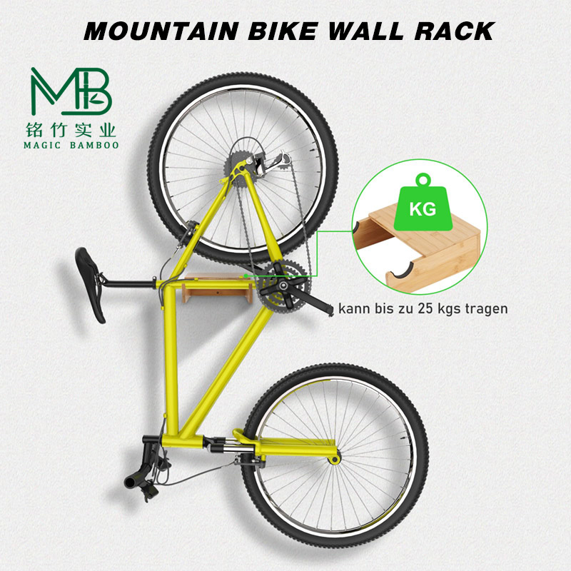 Bicycle wall mount