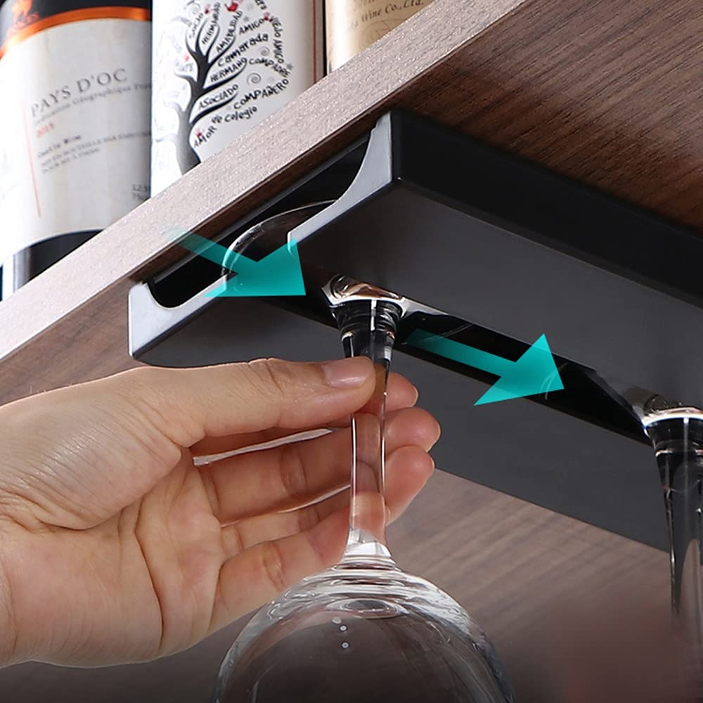 2-Pack Black Wine Glass Rack-04