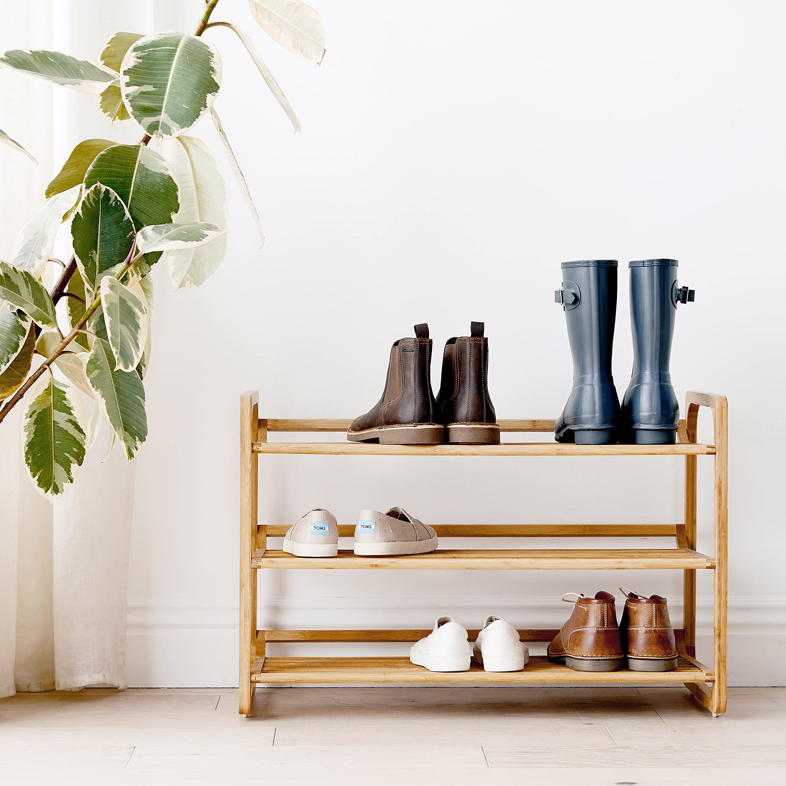 3-Har Bamboo Shoe Shelf-10