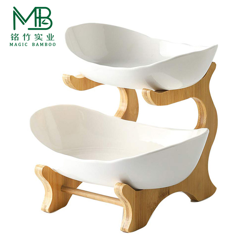 bamboo fruit stand