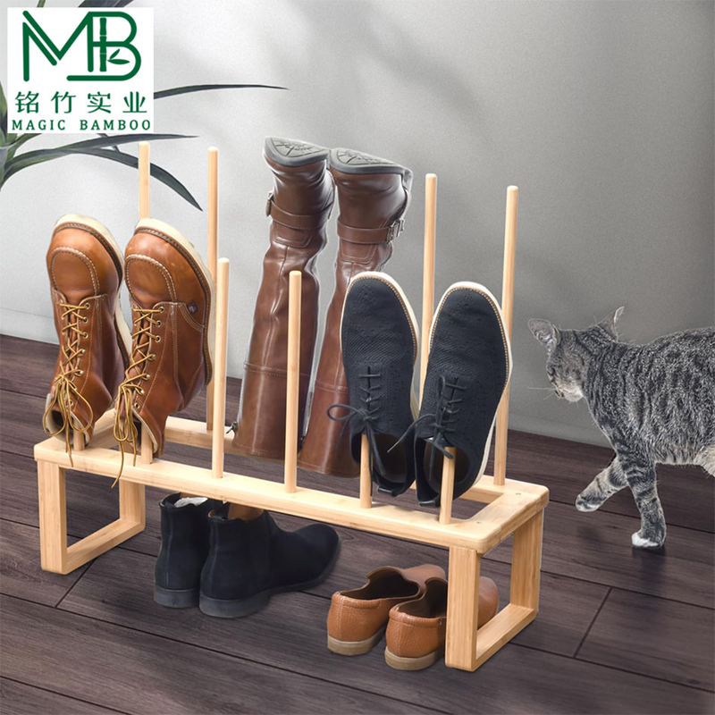 bamboo shoe rack