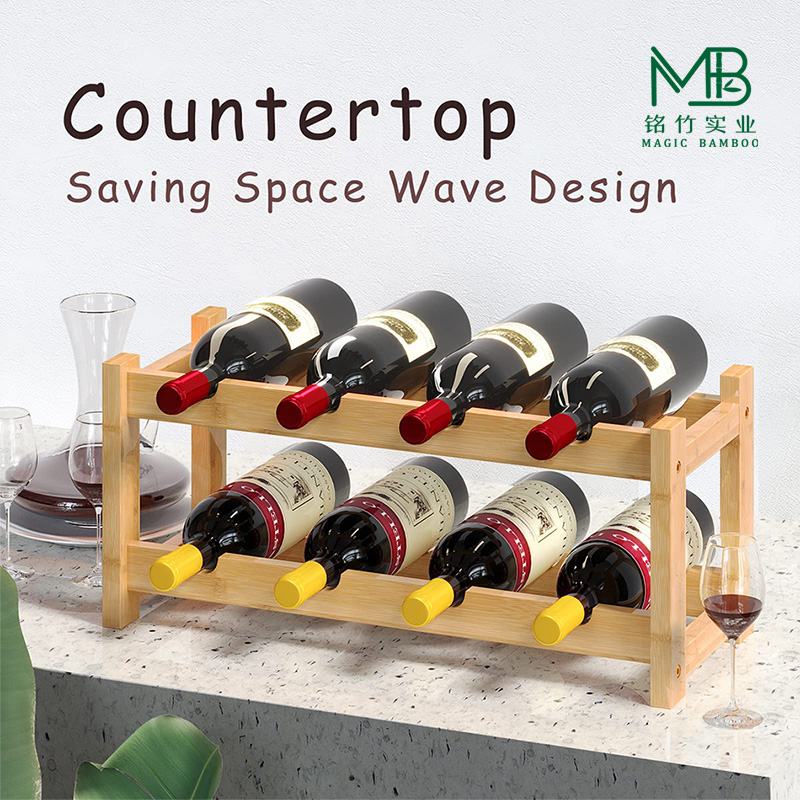 Bamboo Wine Rack