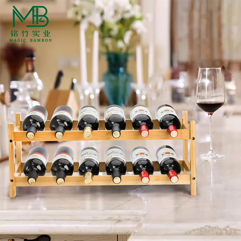 Bamboo Wine Rack