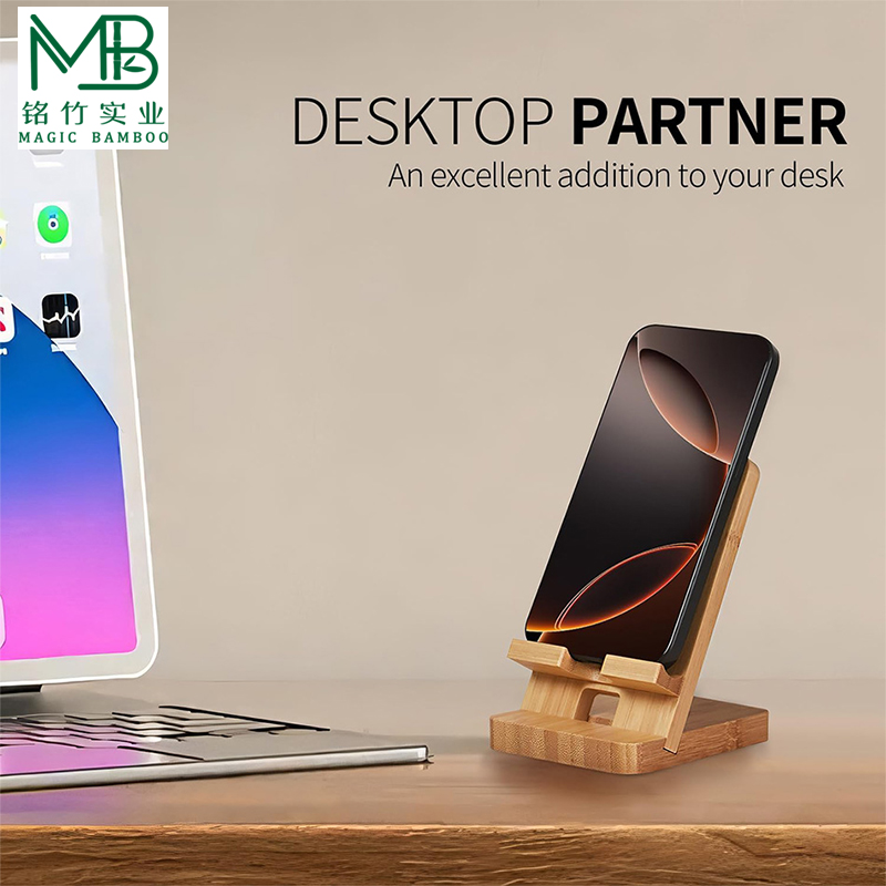 Bamboo Phone Stand-8