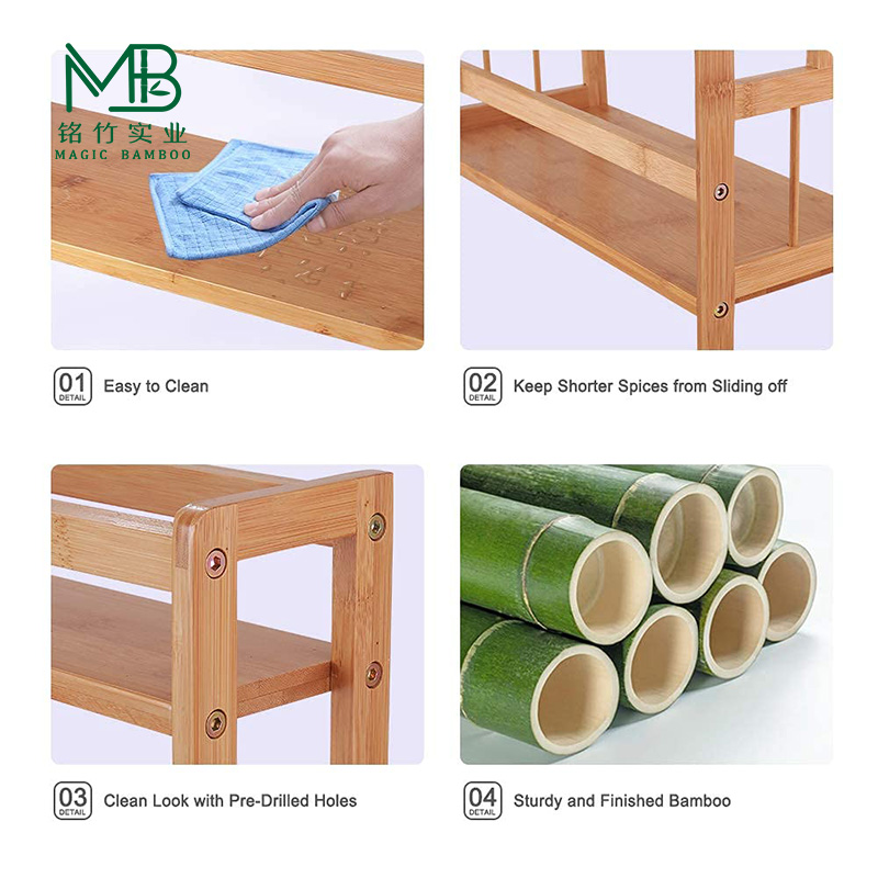 Bamboo Spice Storage Rack-7