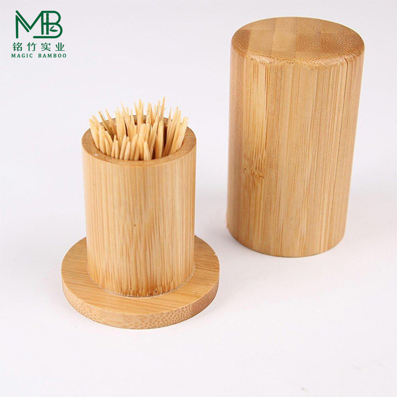 Bamboo Toothpick Box