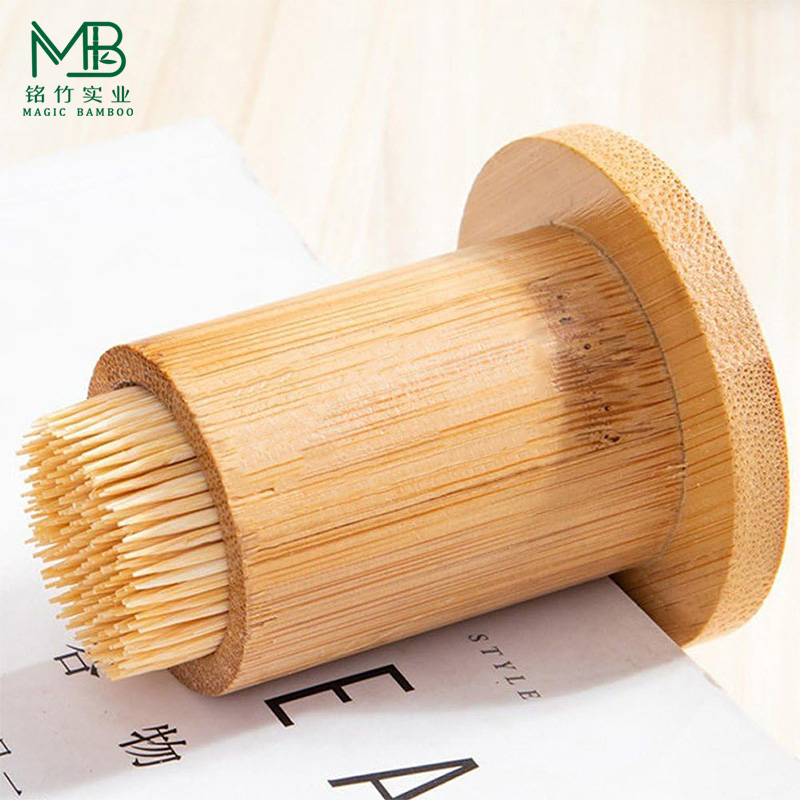 Bamboo Toothpick Box