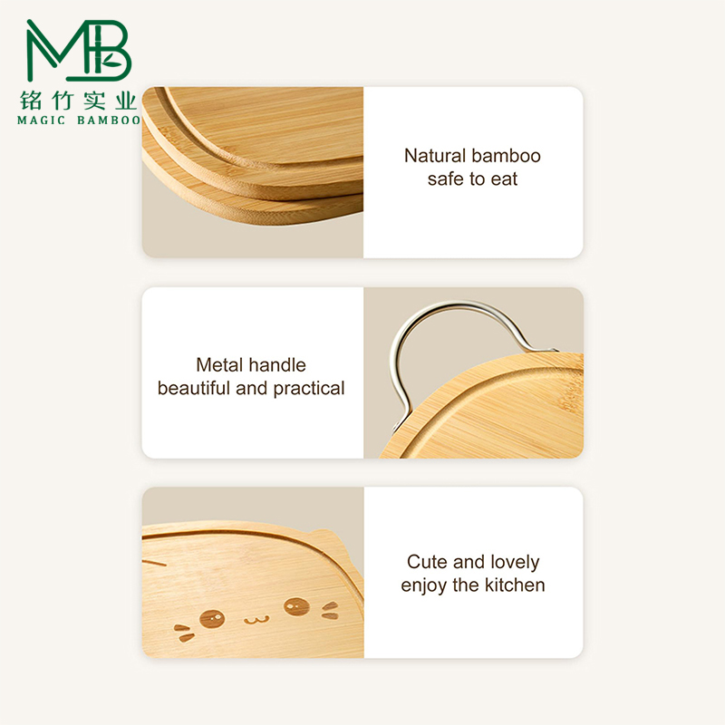 Bamboo cartoon cutting board-8