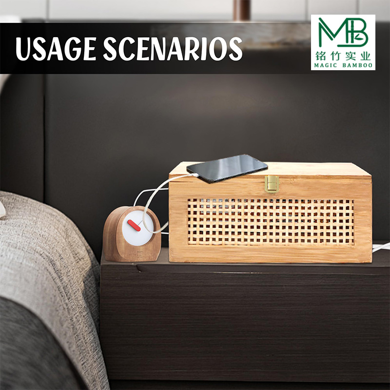 Bamboo power strip storage box-6