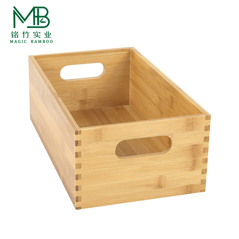 Bamboo storage box-1