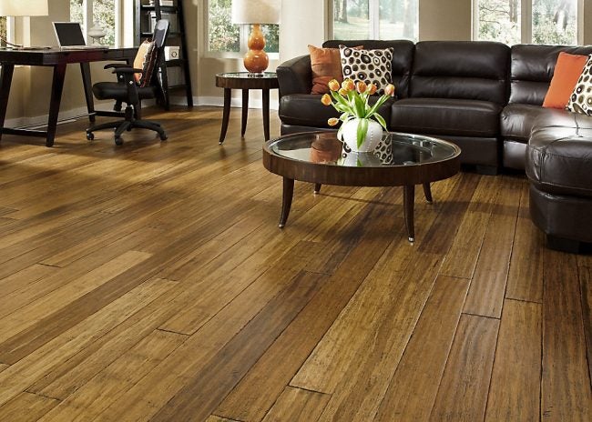 Distressed_Honey_Strand_Bamboo_Flooring_Lumber_Liquidators-650 x 464