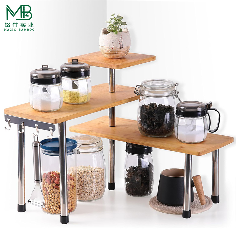 bamboo Kitchen corner rack