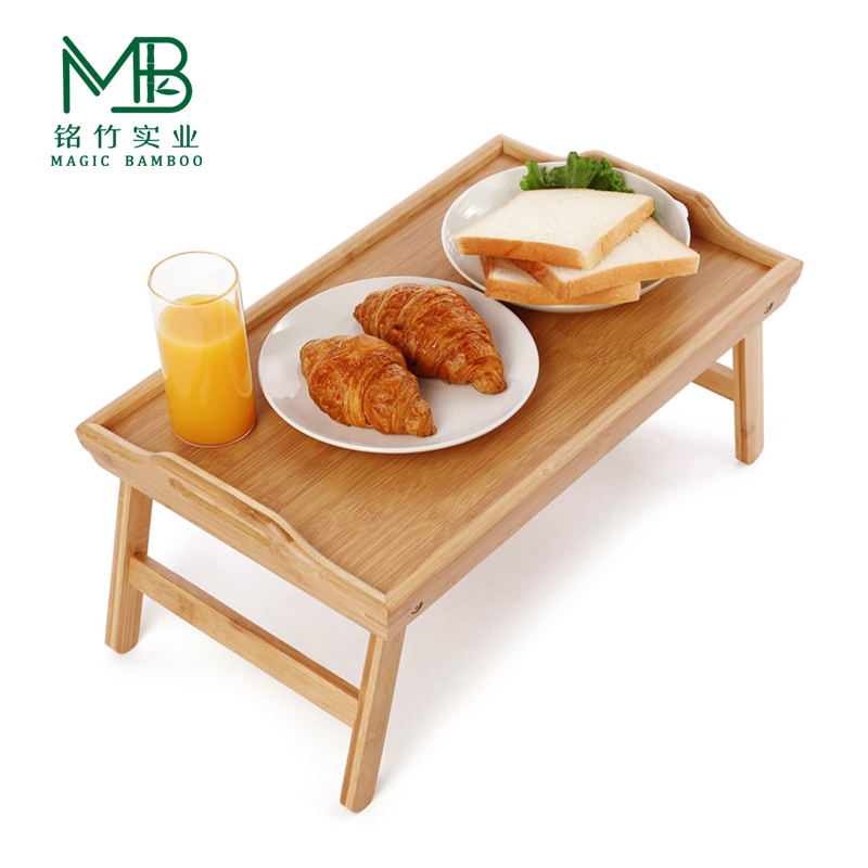 bamboo folding serving tray