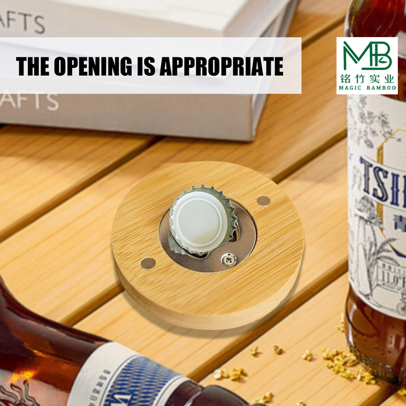 Bamboo Wine Bottle Opener