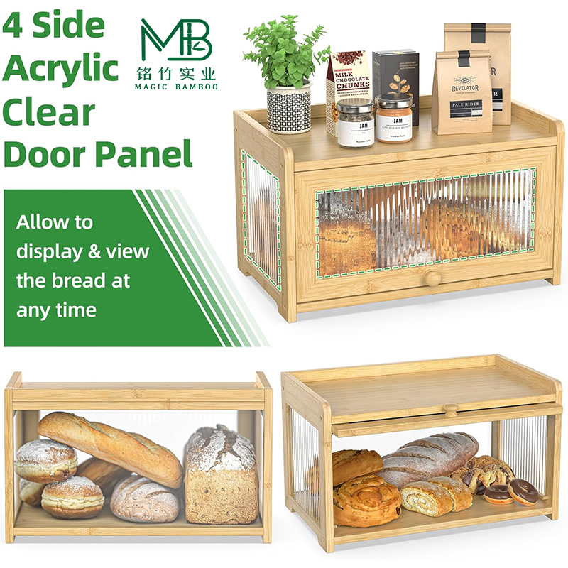 Bamboo Bread Box-3