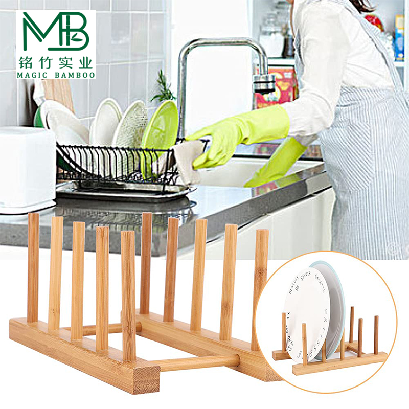 Bamboo Dish Drying Rack-4