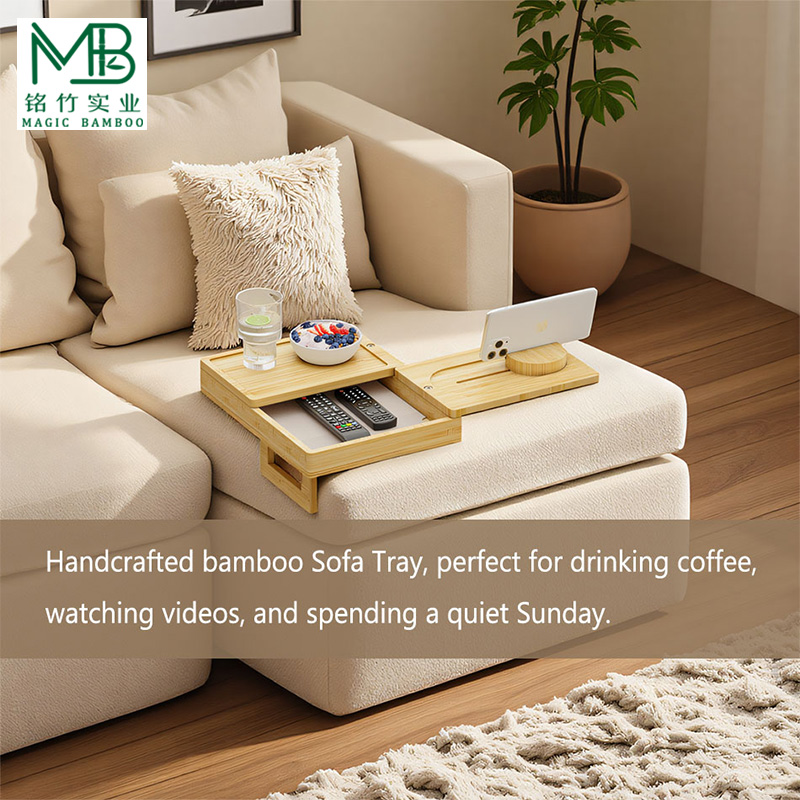 Bamboo Sofa Tray-7