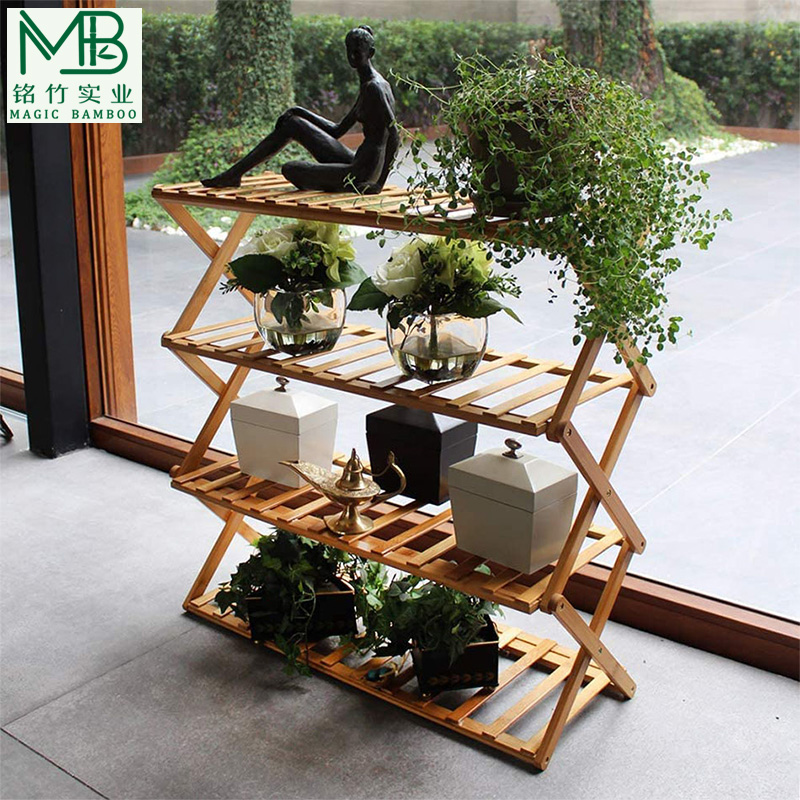 bamboo shoe rack