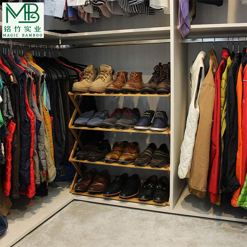 bamboo shoe rack